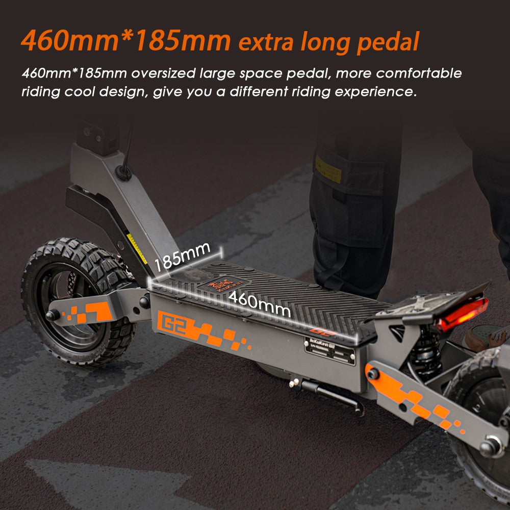 Kukirin G2 Electric Scooter 10" Tires 800W Motor 48V 15Ah Battery