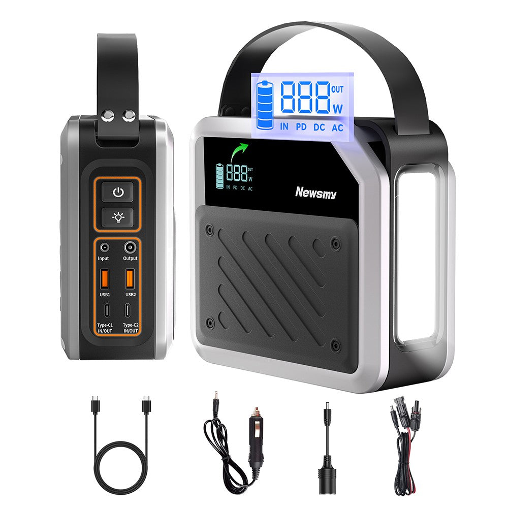 NEWSMY P72 Portable Power Station 268W 270Wh 7200mAh Battery