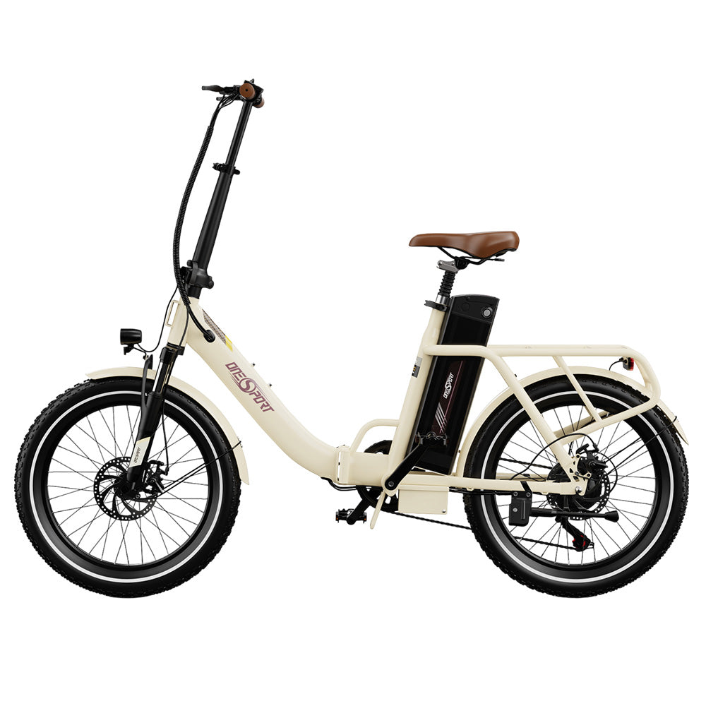 ONESPORT OT16-2 Electric Bike 20" Tires 250W Motor 48V 17Ah Battery