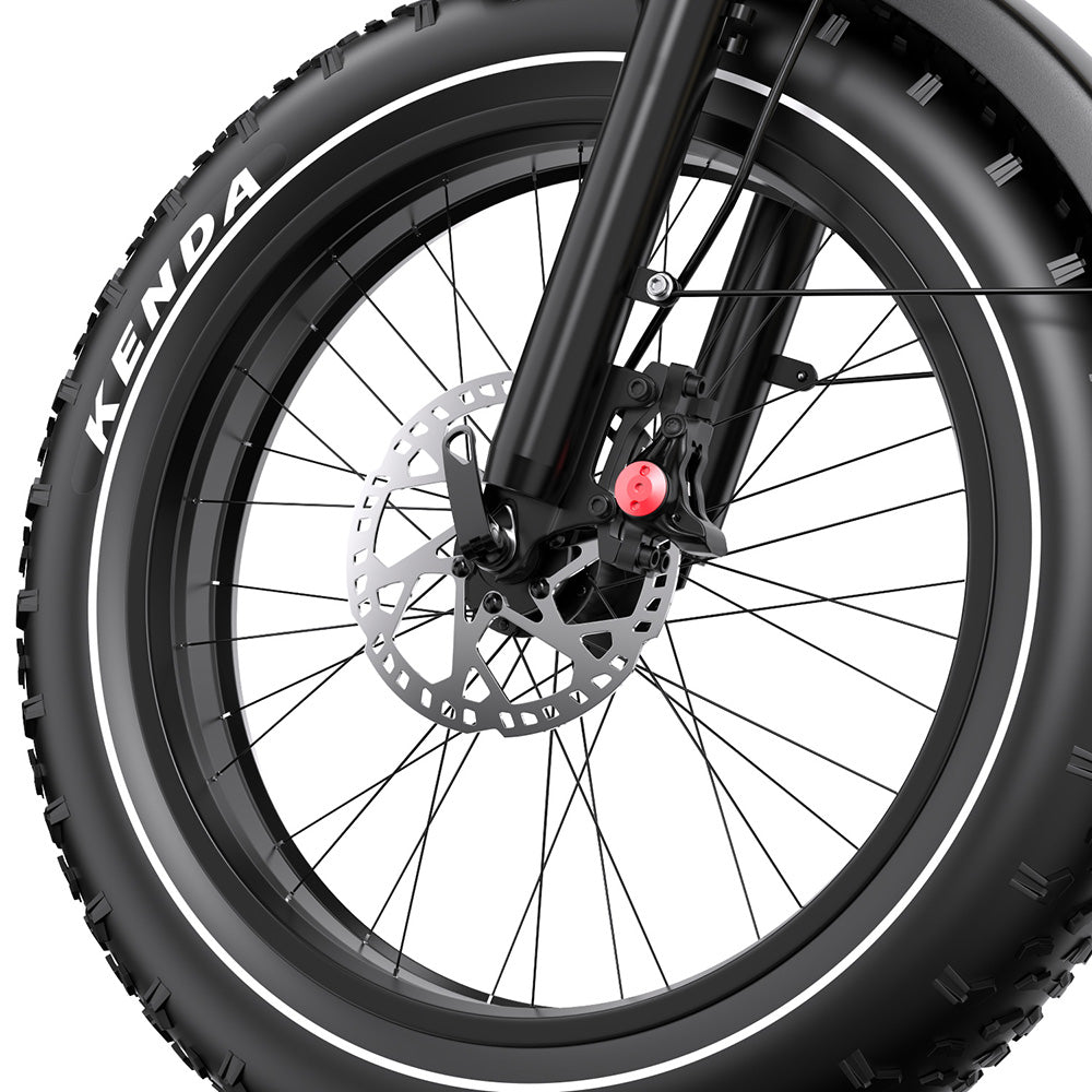 ONESPORT W77 Electric Bike 20" Tires 500W Motor 48V 18Ah Battery