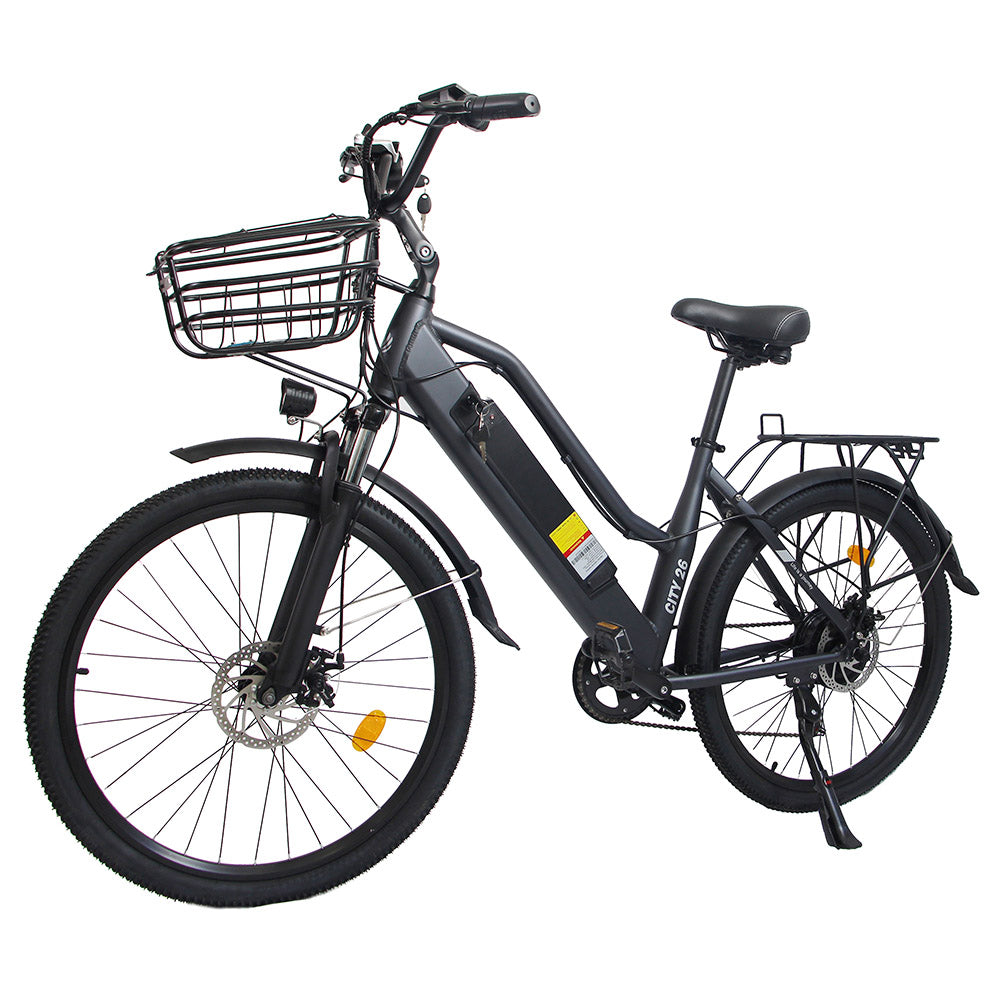 Orlms CITY Electric Bike 26" Tires 500W Motor 48V 15Ah Battery