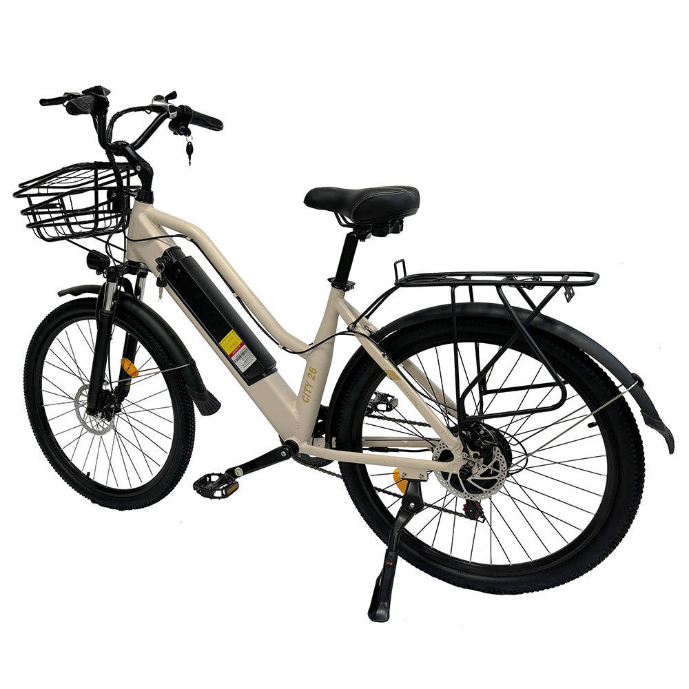 Orlms CITY Electric Bike 26" Tires 500W Motor 48V 15Ah Battery