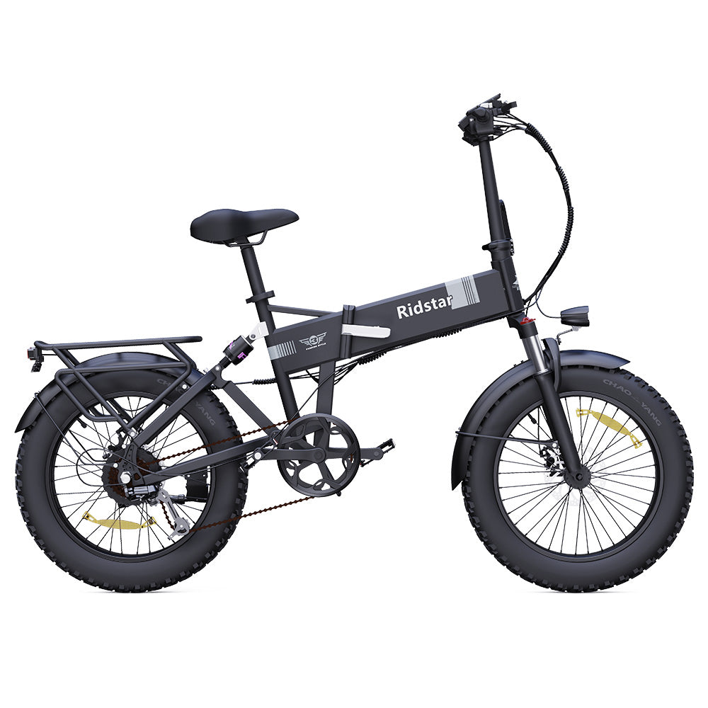 Ridstar H20 Folding Electric Bike 20" Fat Tires 1000W Motors 48V 15Ah Battery