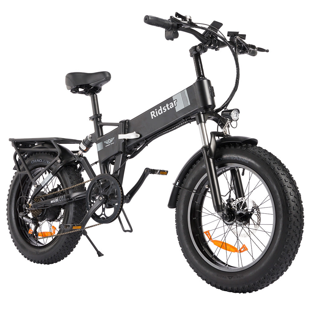 Ridstar H20 Folding Electric Bike 20" Fat Tires 1000W Motors 48V 15Ah Battery