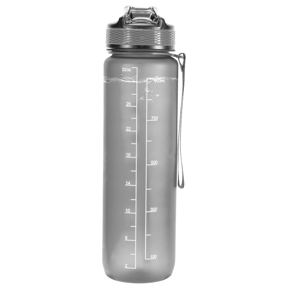 Cycling Motivational Water Bottle With Straw 32oz