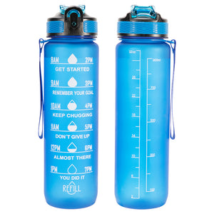 oolactive water bottle blue 320z